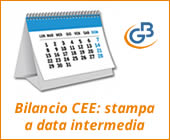 Bilancio CEE: stampa a data intermedia