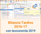 Bilancio Tardivo 2016 - 2017 utilizzando la tassonomia 2019