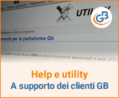 Help e utility a supporto dei clienti GB